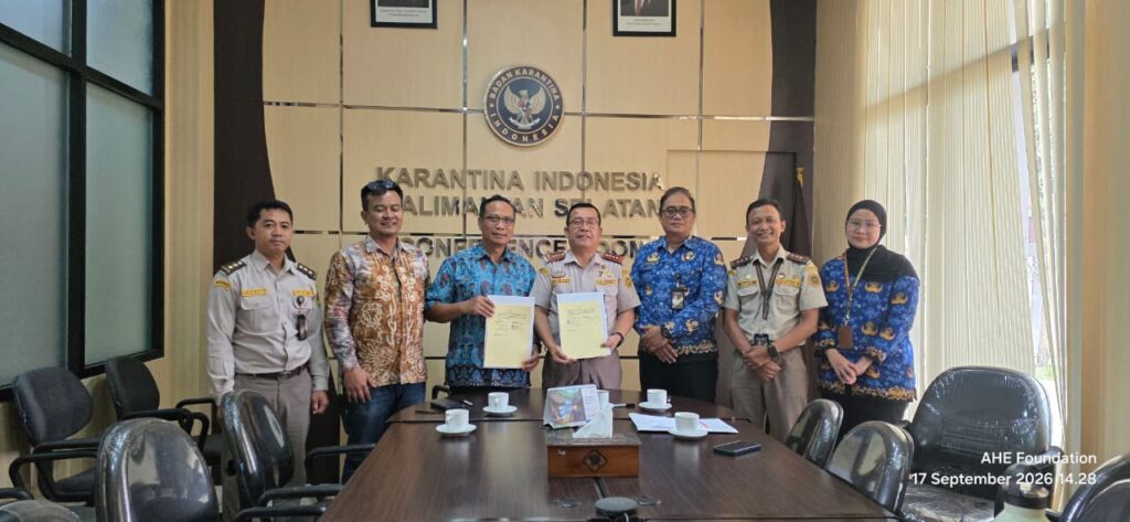 FKHB Universitas Sari Mulia Jajaki MoU dengan Balai Karantina Indonesia Kalimantan Selatan